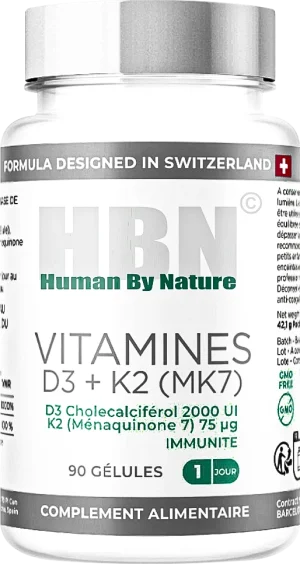 Vitamines D3 + K2